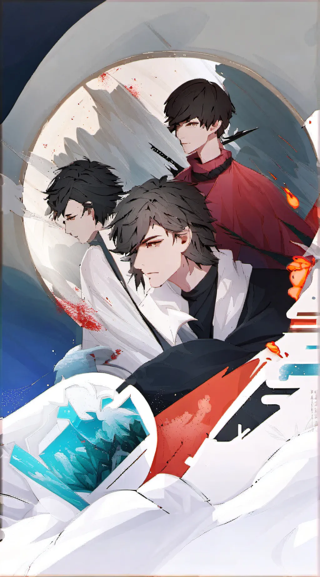 ai character: HASHIRA 👺✨🌸🐗🪲🔥🖤 background