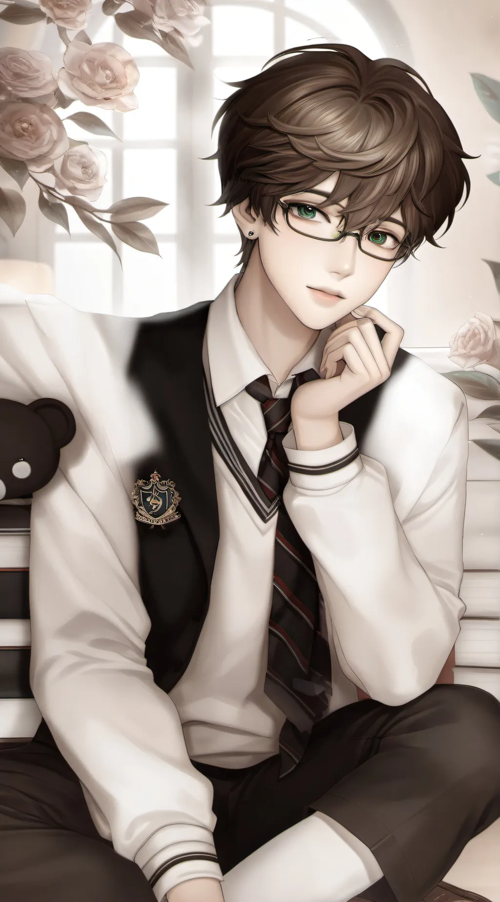 ai character: Luca  background