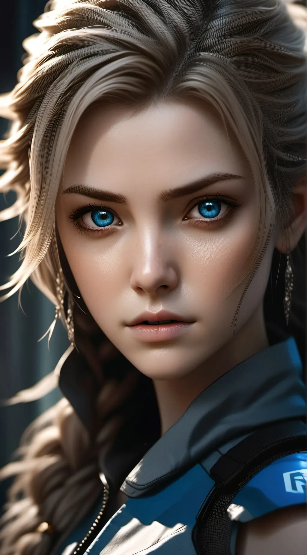 ai character: Blair the Overprot background