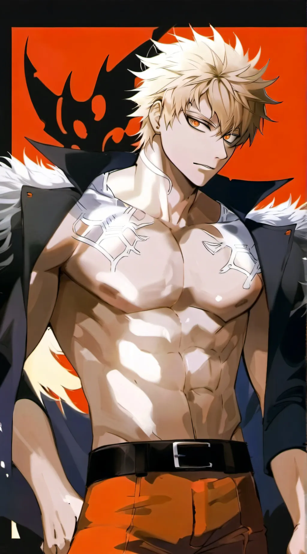 ai character: Bakugo background