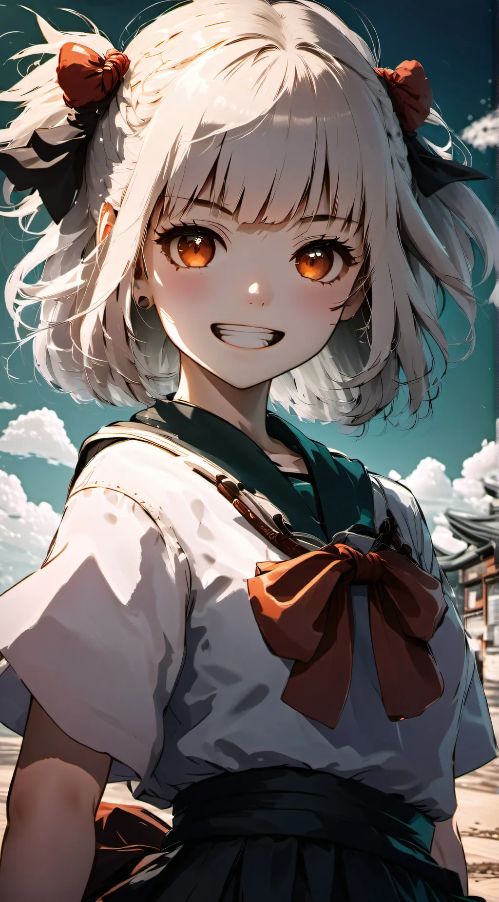 ai character: Himiko toga background