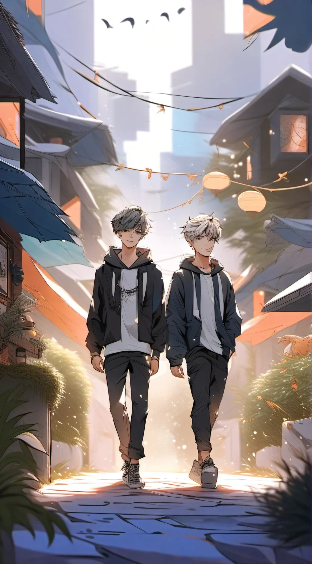 ai character: Sam and Colby background