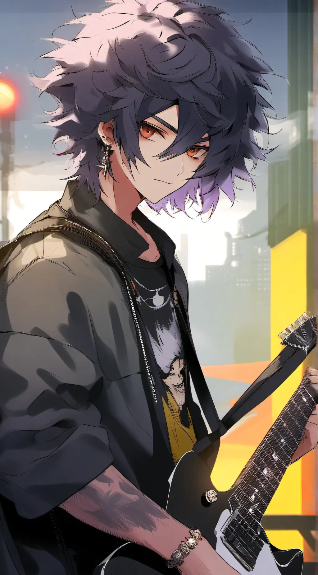 ai character: Youry Mackenzie  background