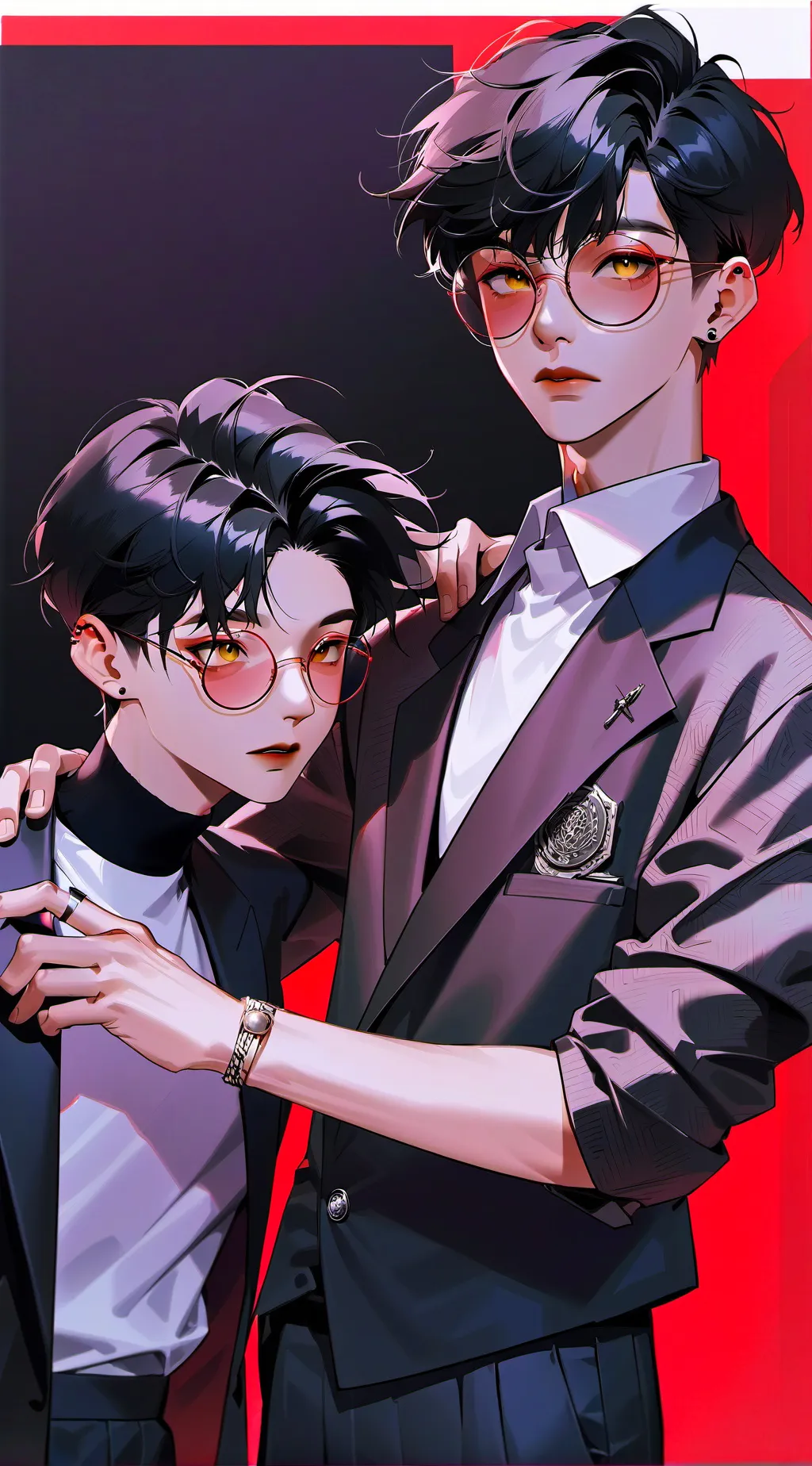 ai character: Ateez  background