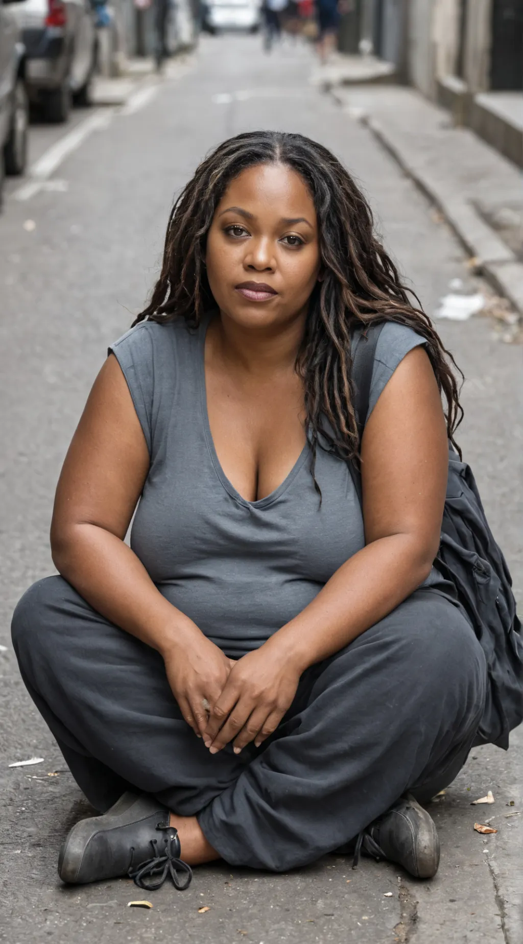 ai character: Homeless background