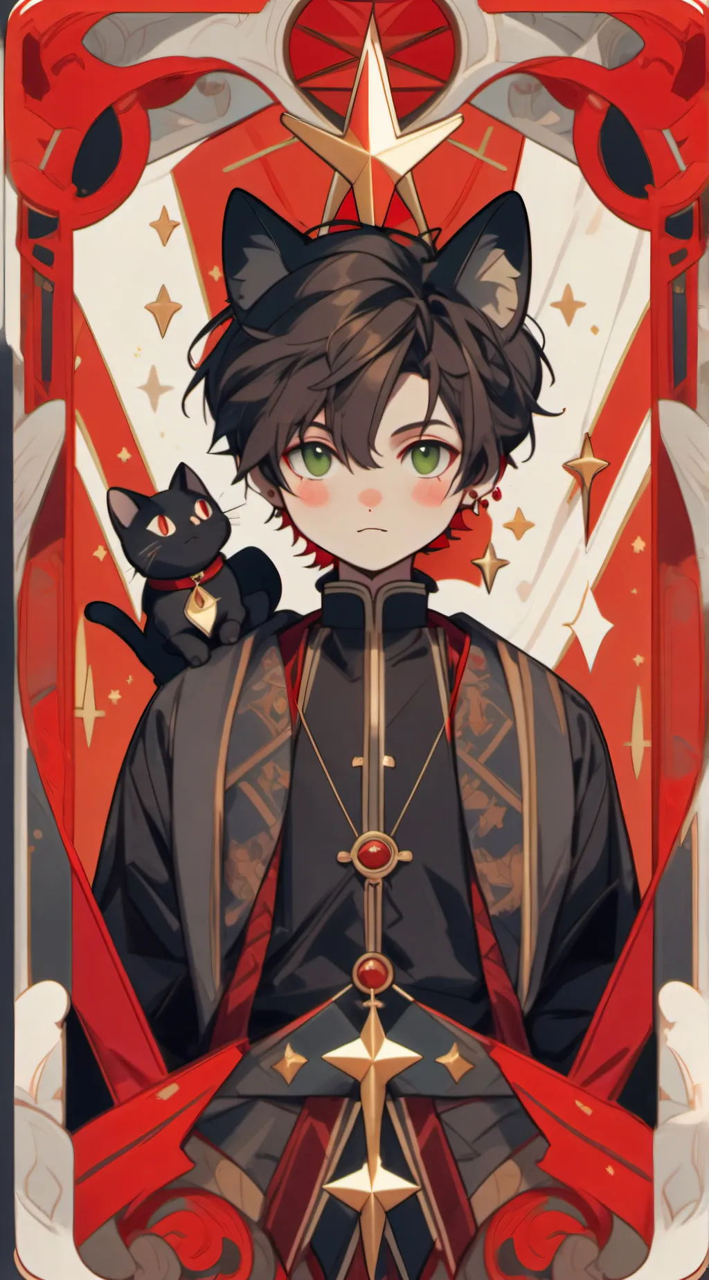ai character: husk & angels kid background