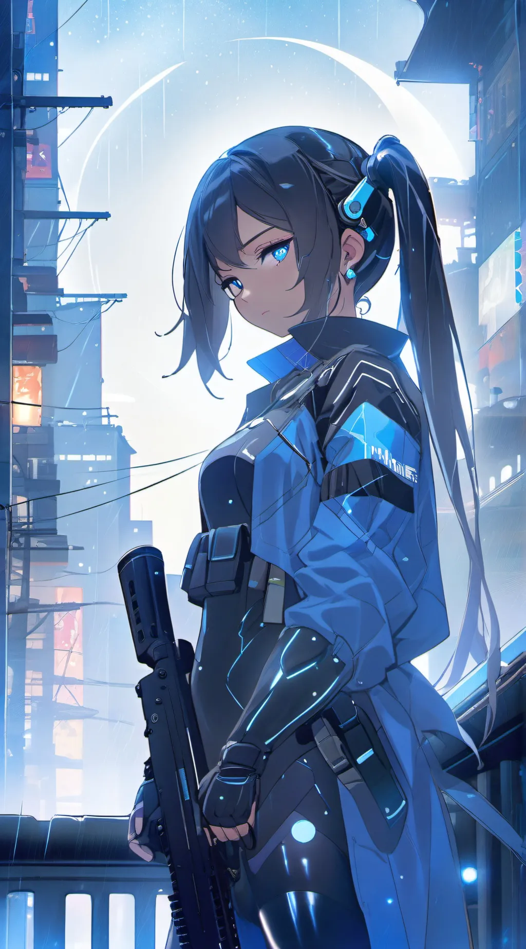 ai character: Hyphen background