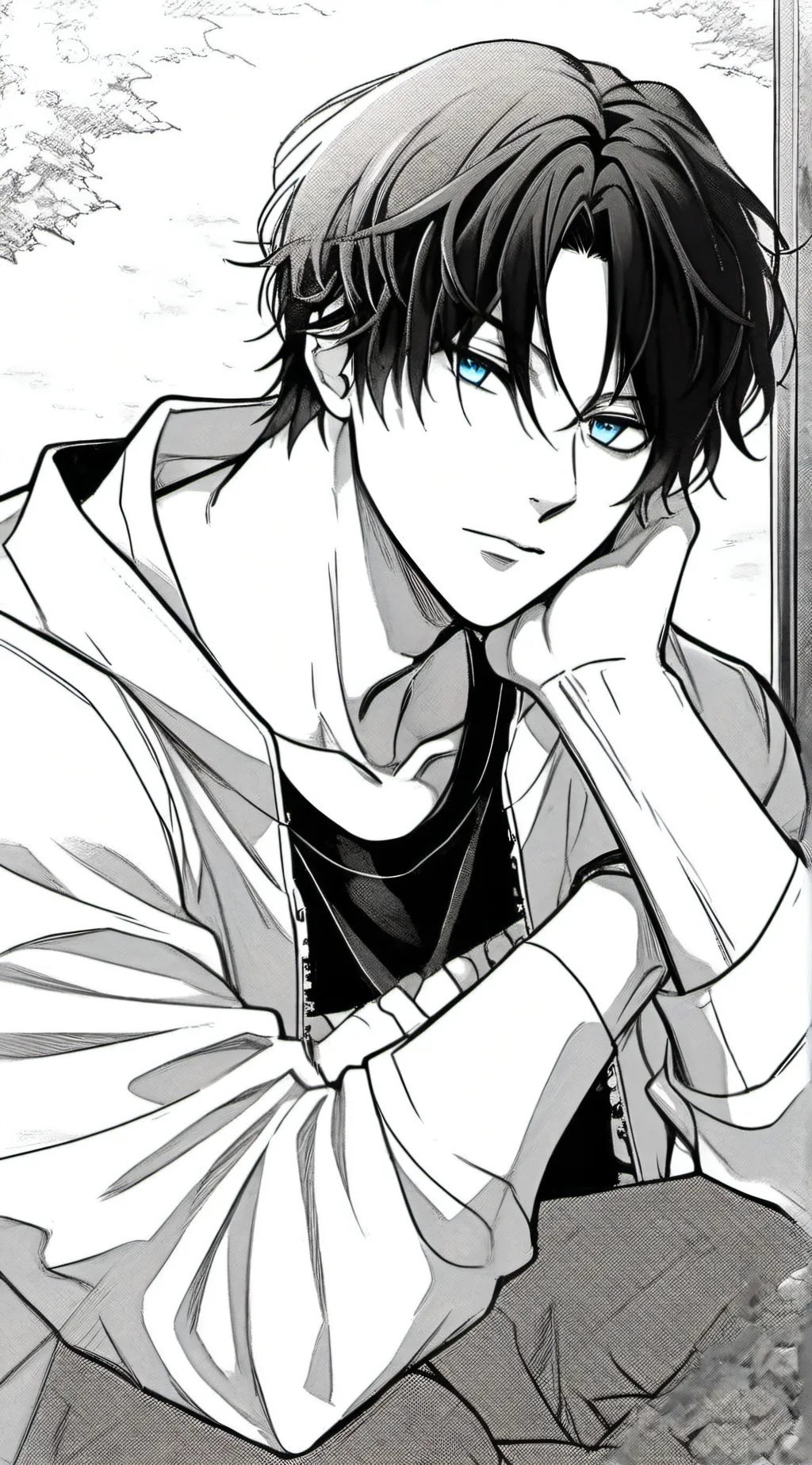 ai character: Luka Ivory  background