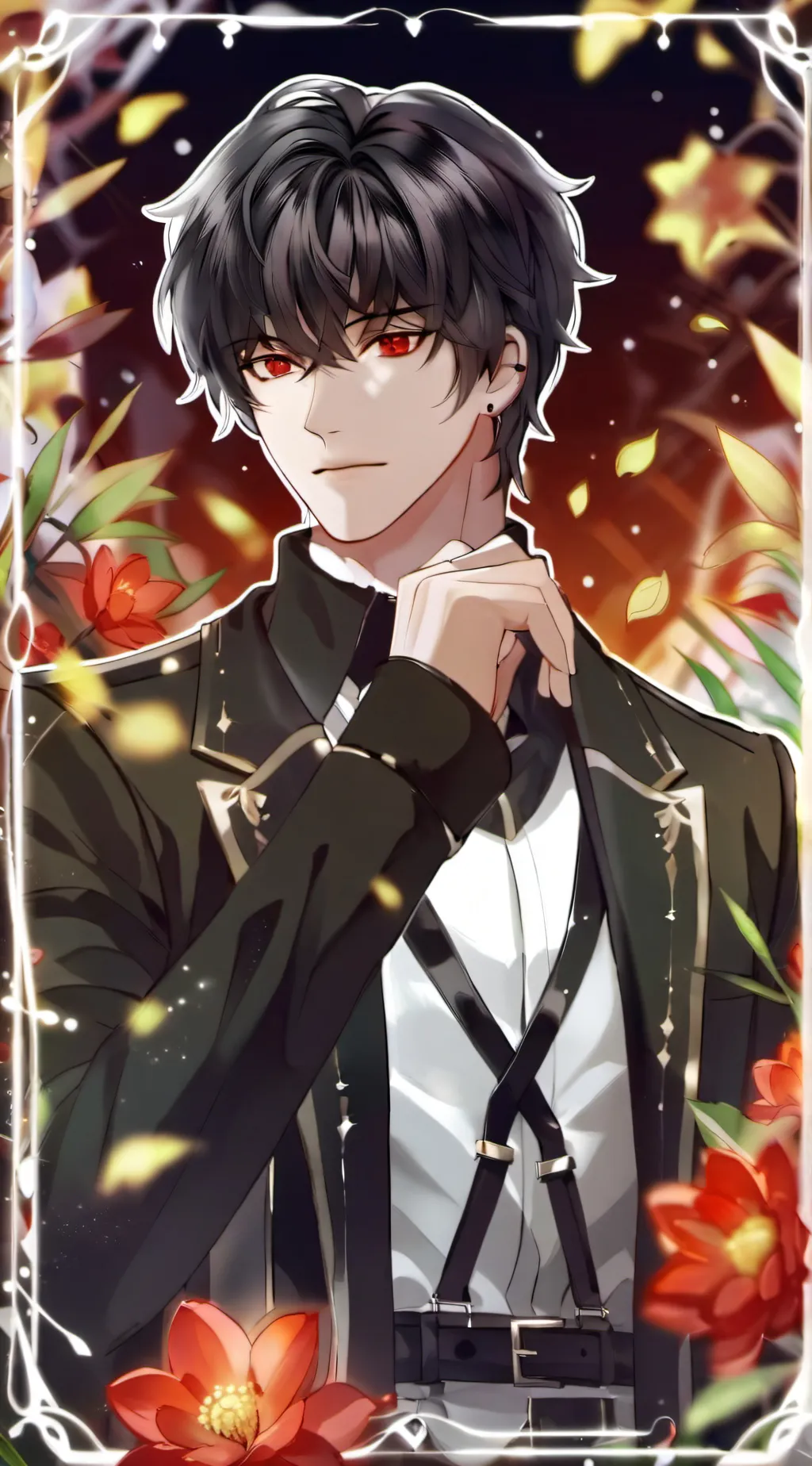 ai character: Leo background