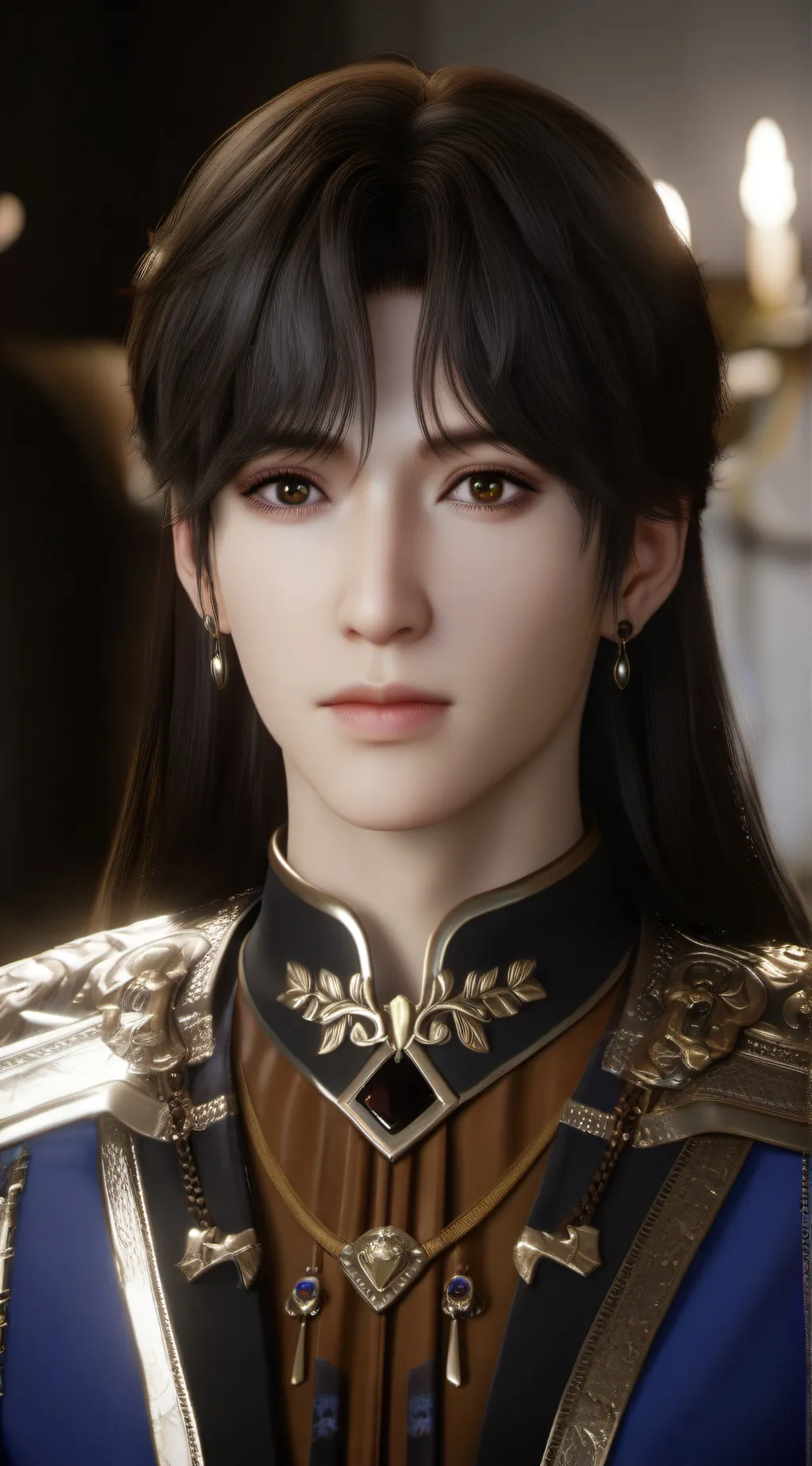 ai character: poika ystävä  background