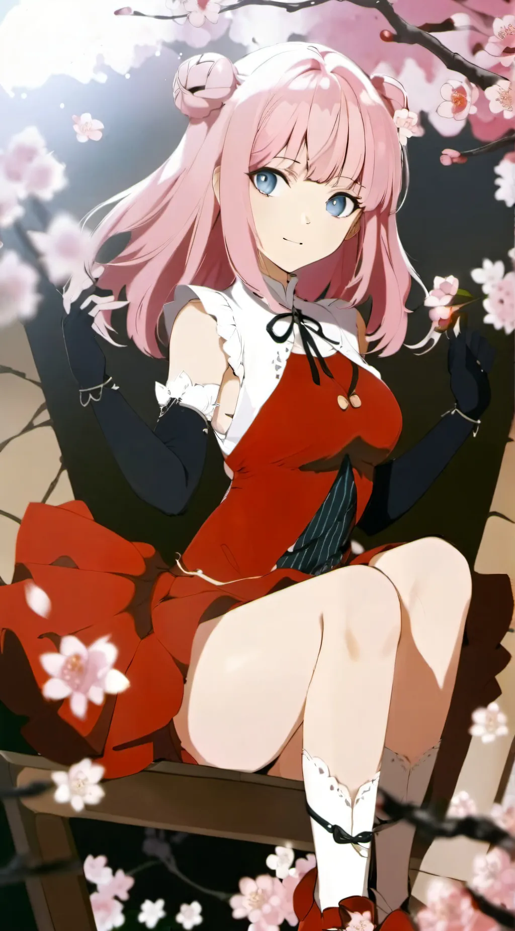 ai character: Sakura haruno background