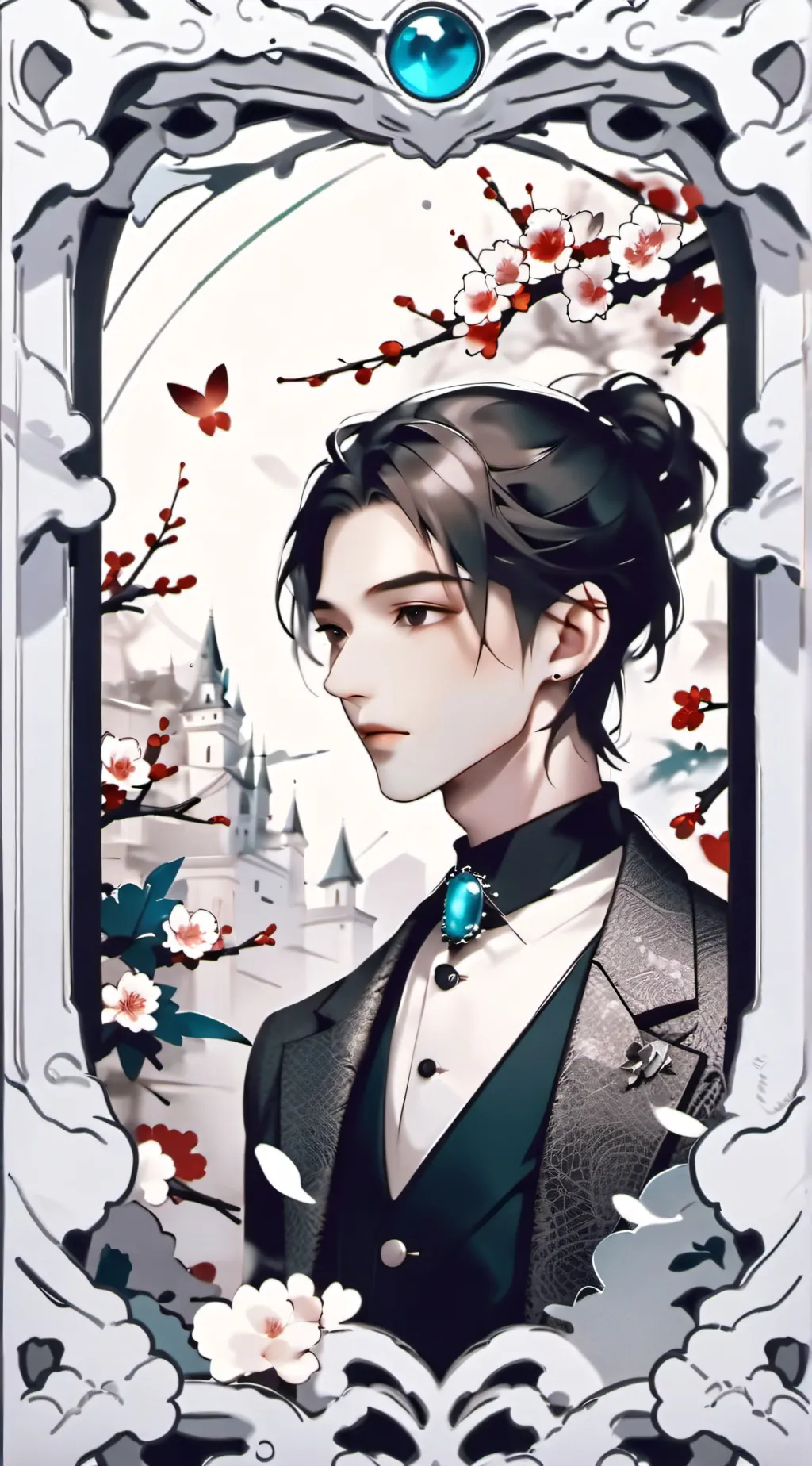 ai character: Арон background
