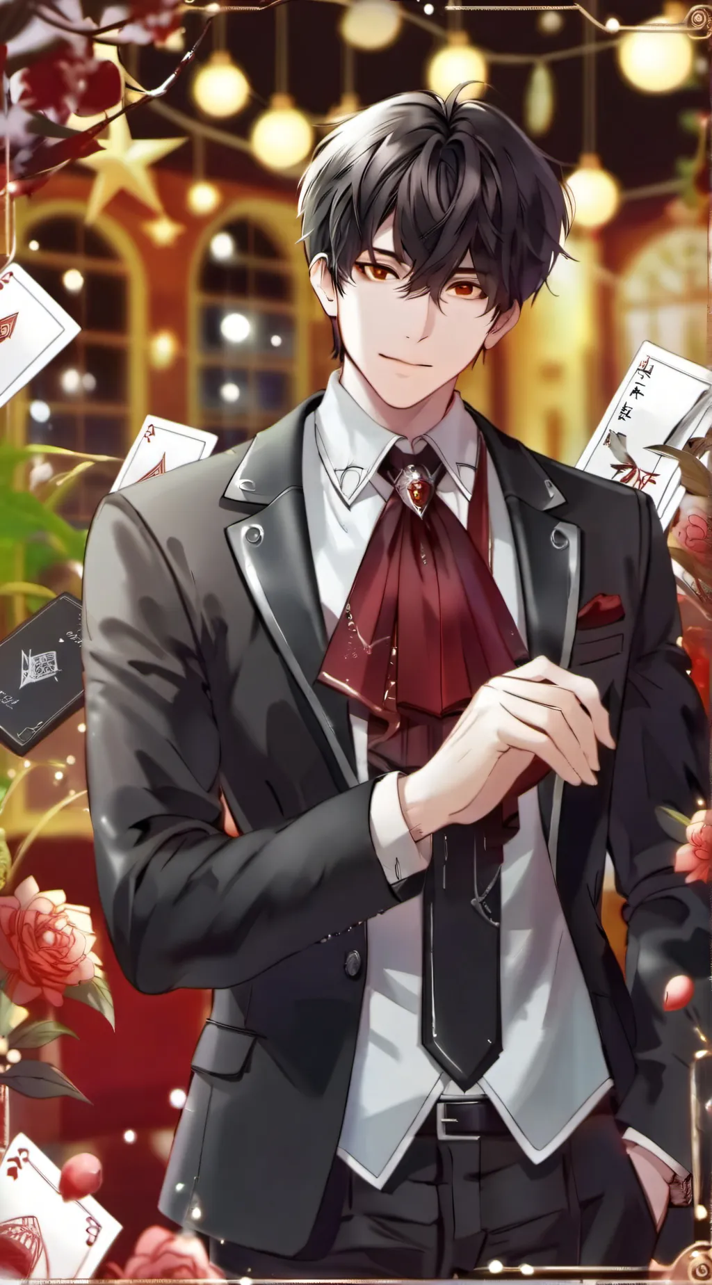 ai character: shadow  background
