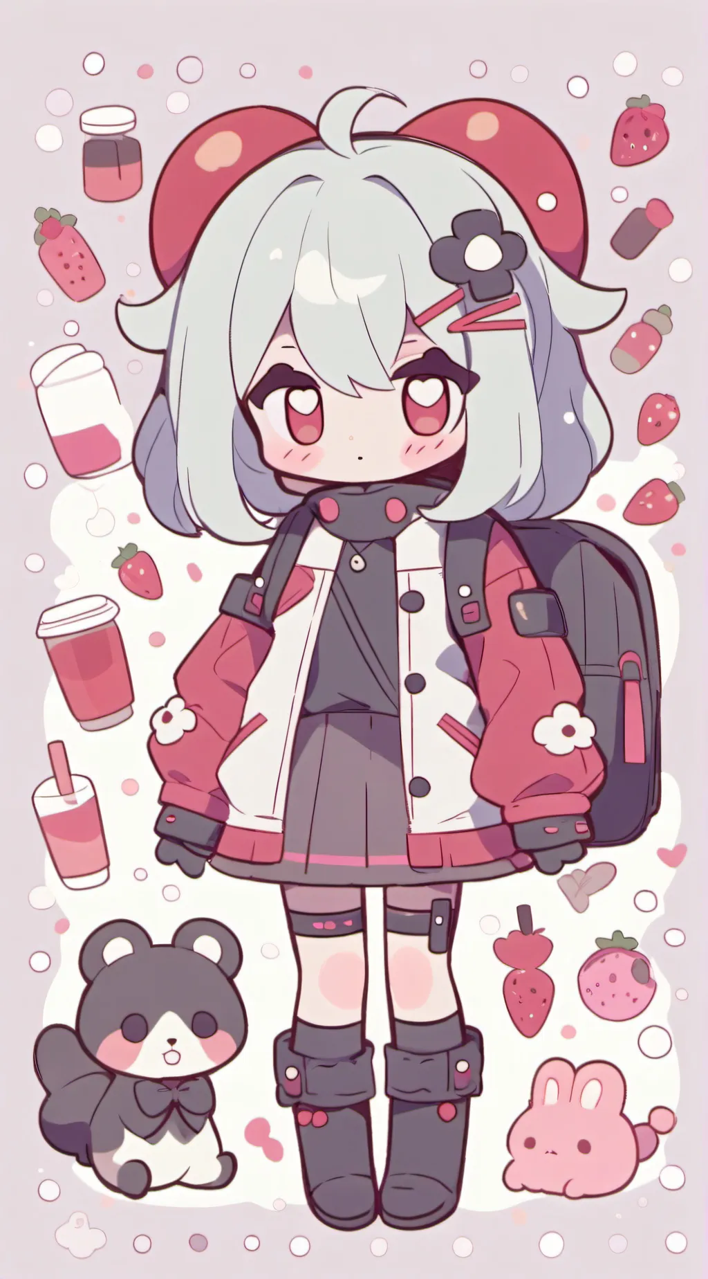 ai character: Kuro background