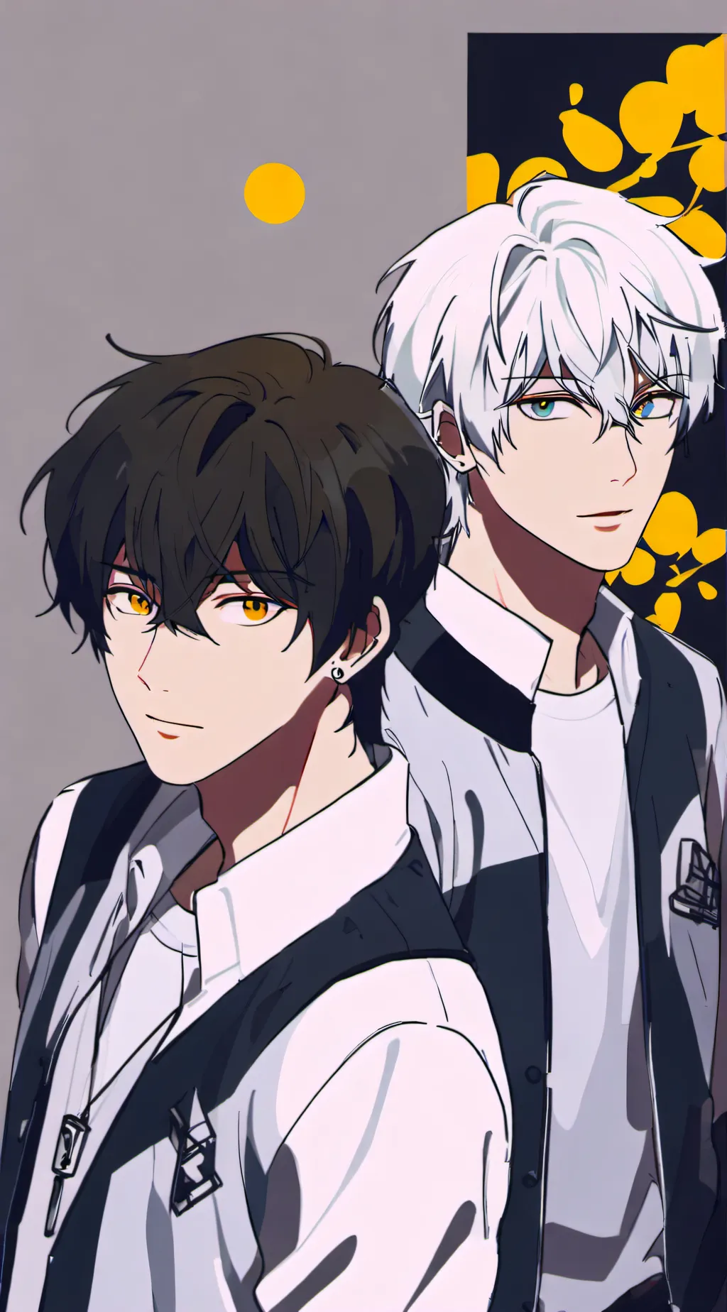 ai character: Daniel & Dave  background
