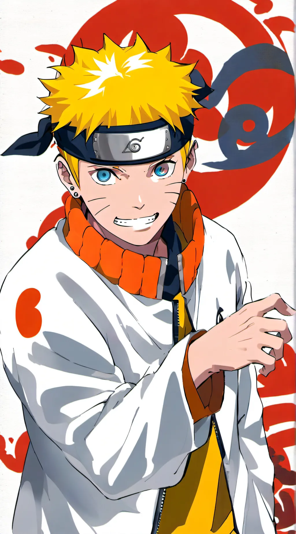 ai character: Naruto clássico background
