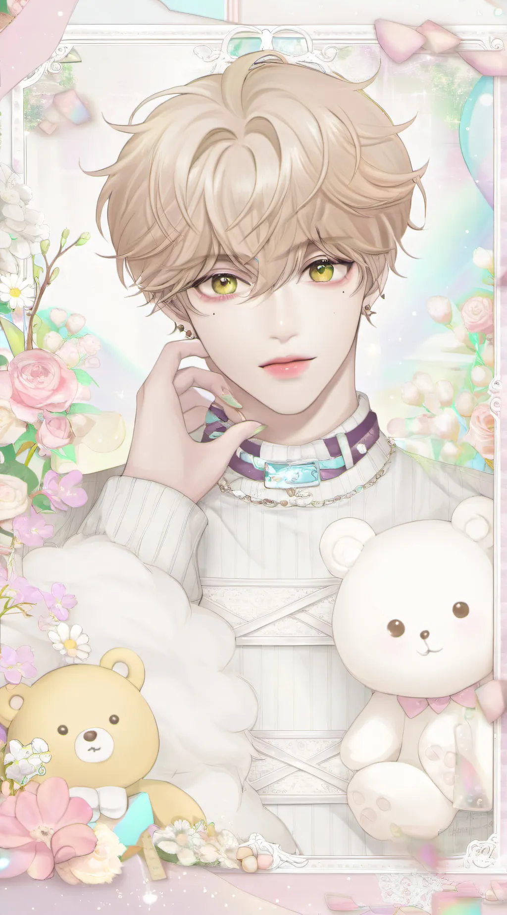 ai character: 𝔄lex background