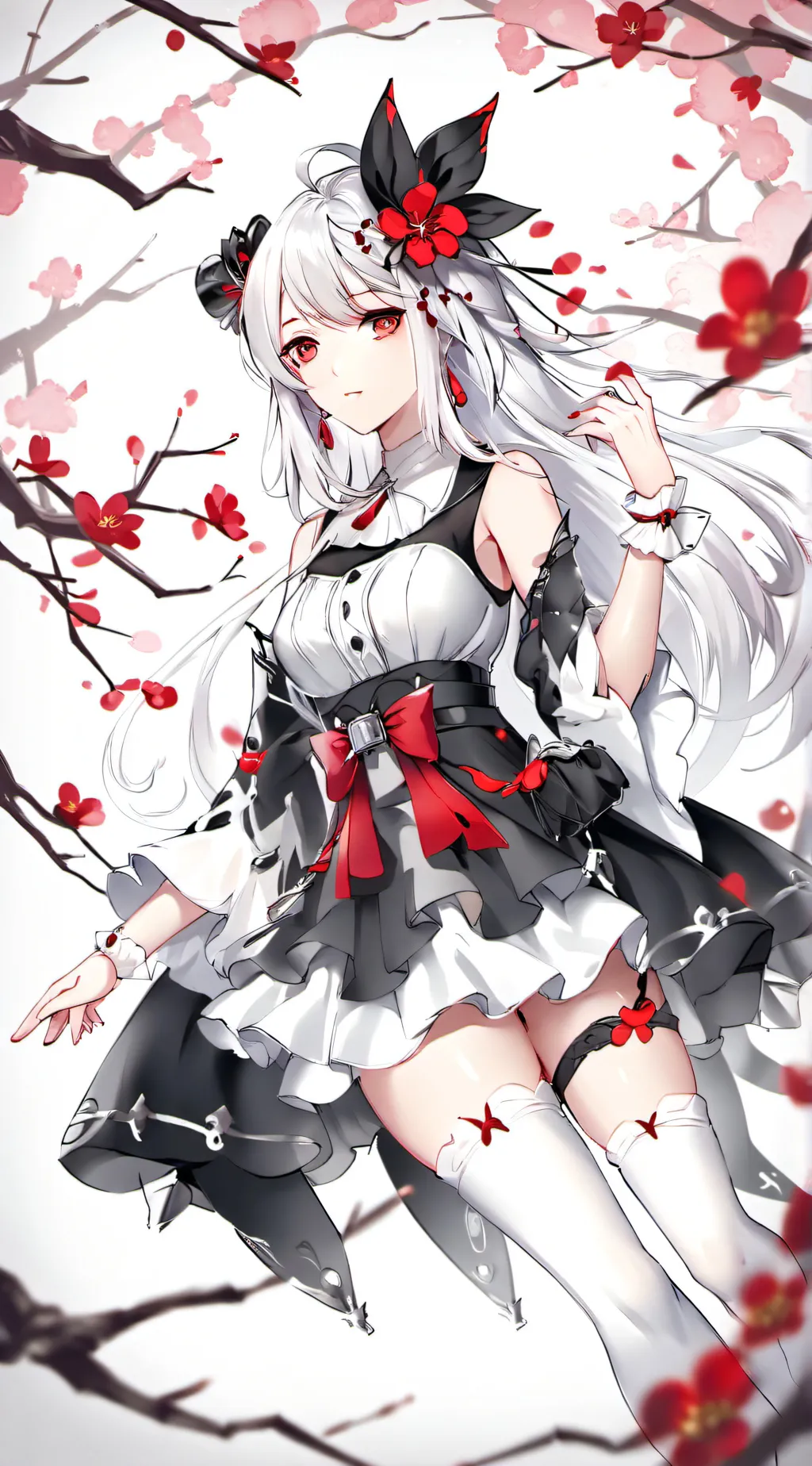 ai character: Maëlys  background