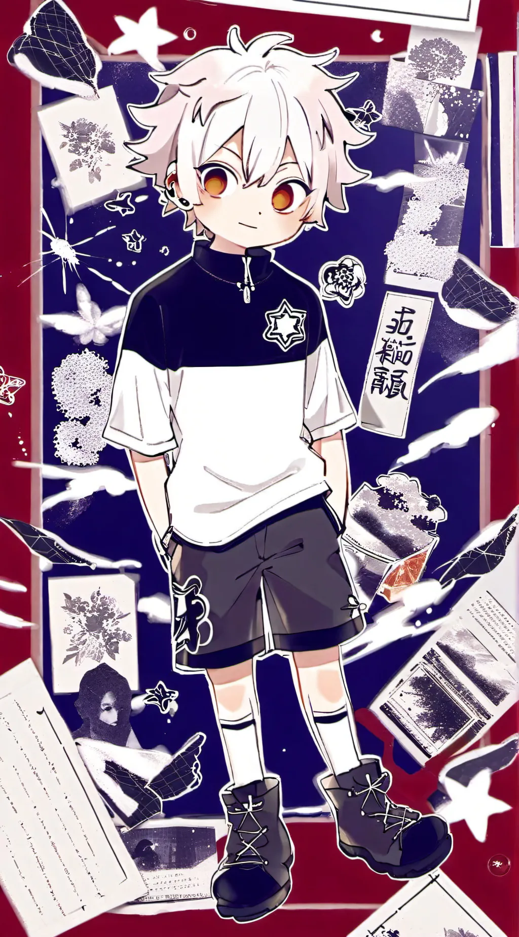 ai character: Mha barroso background