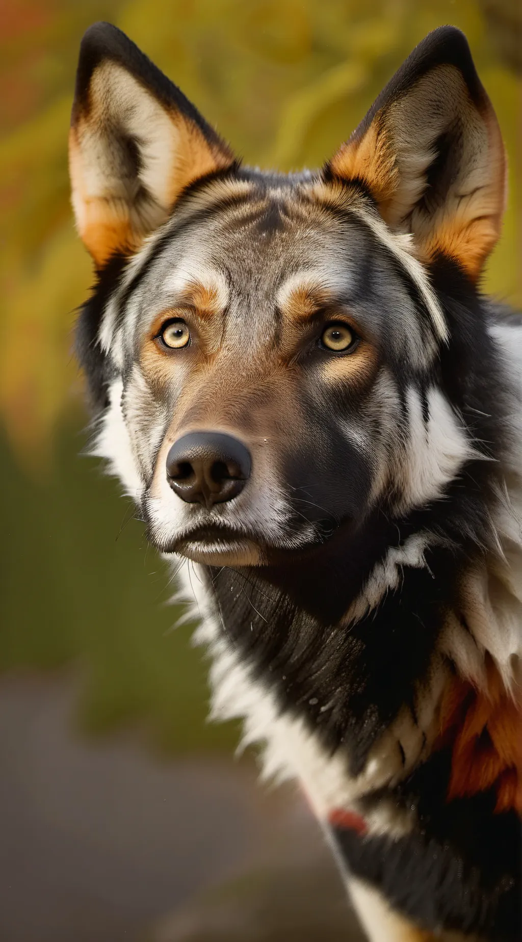 ai character: dog background