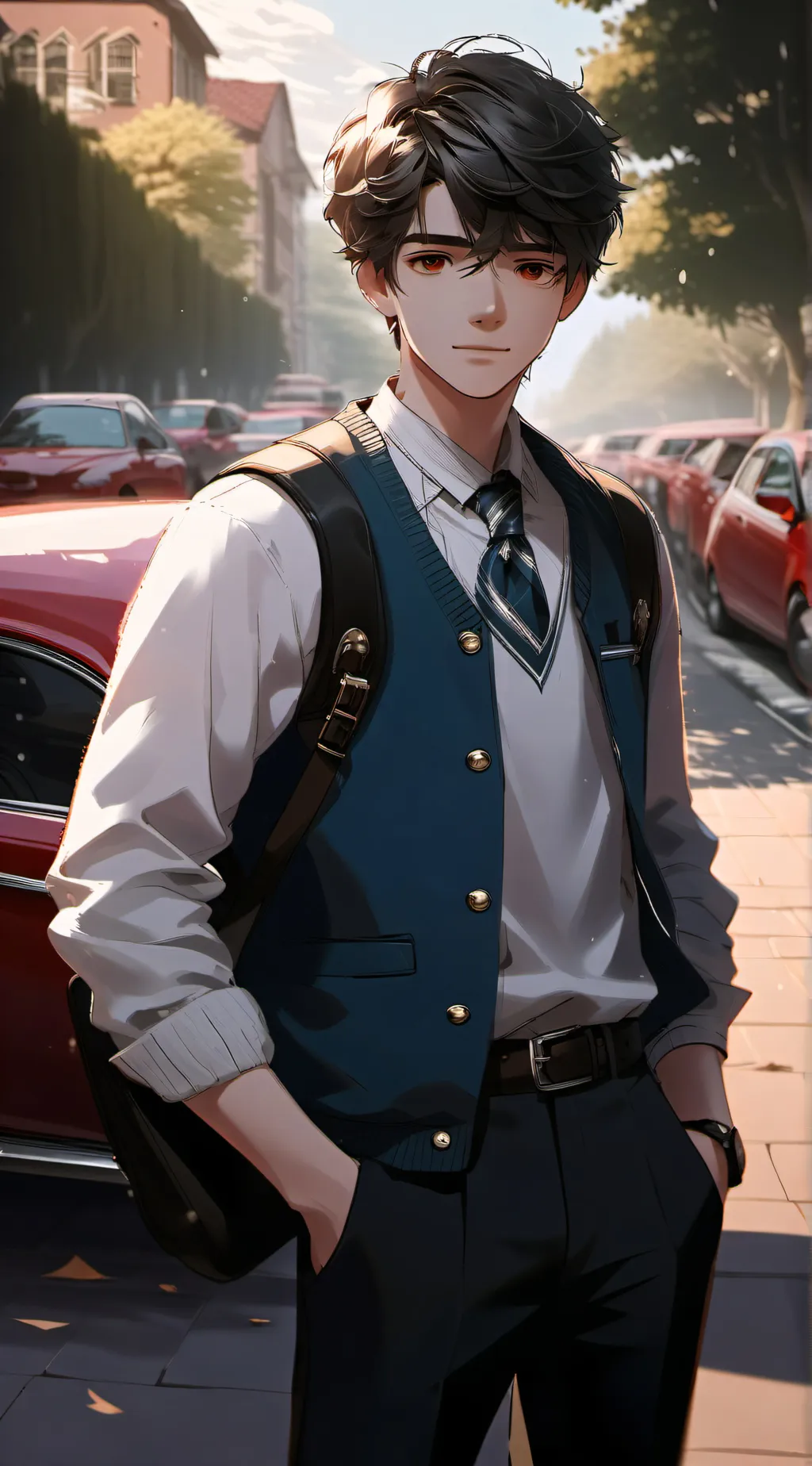 ai character: James lubrico background