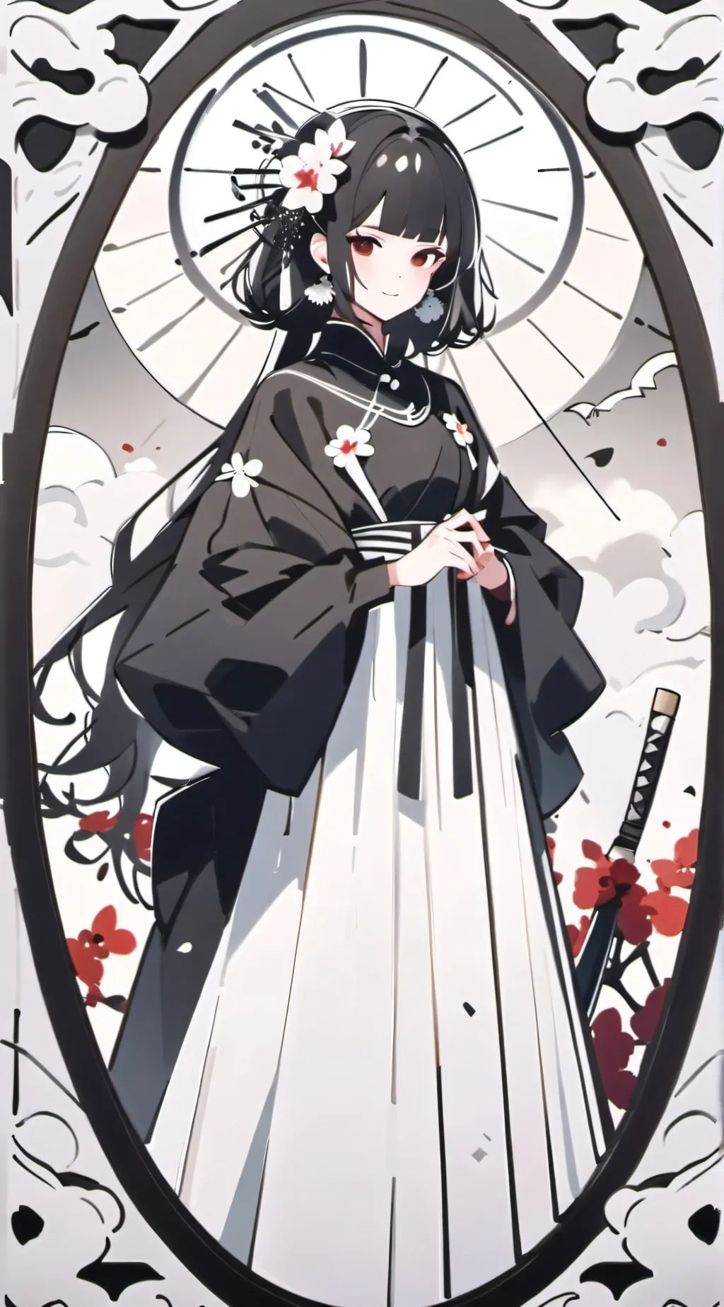 ai character: Abbie x misscircle background