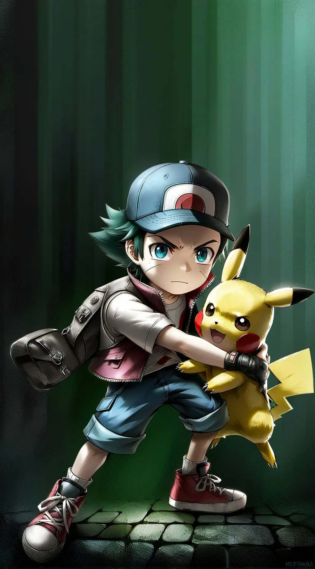 ai character: pokemon background