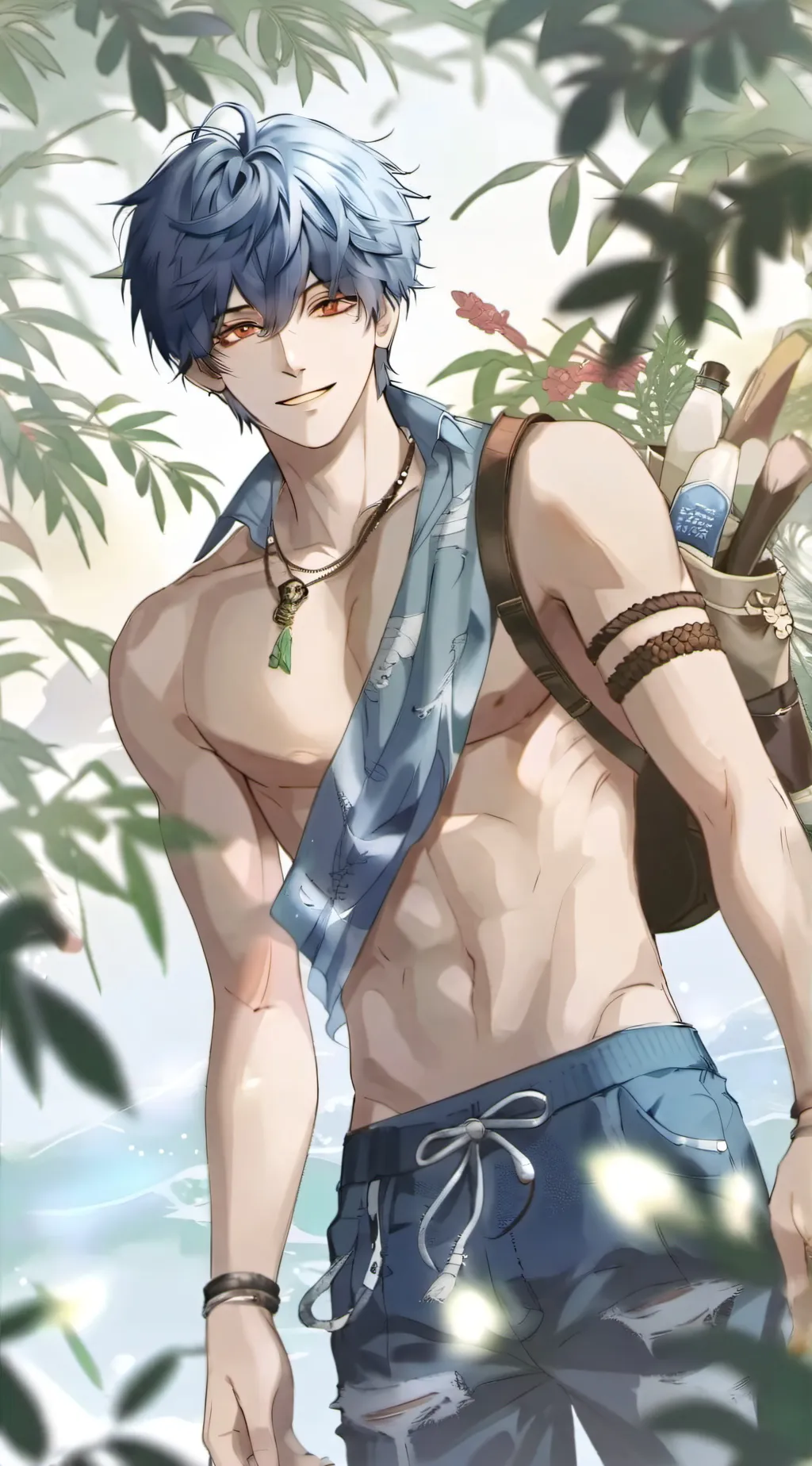 ai character: Devan  background