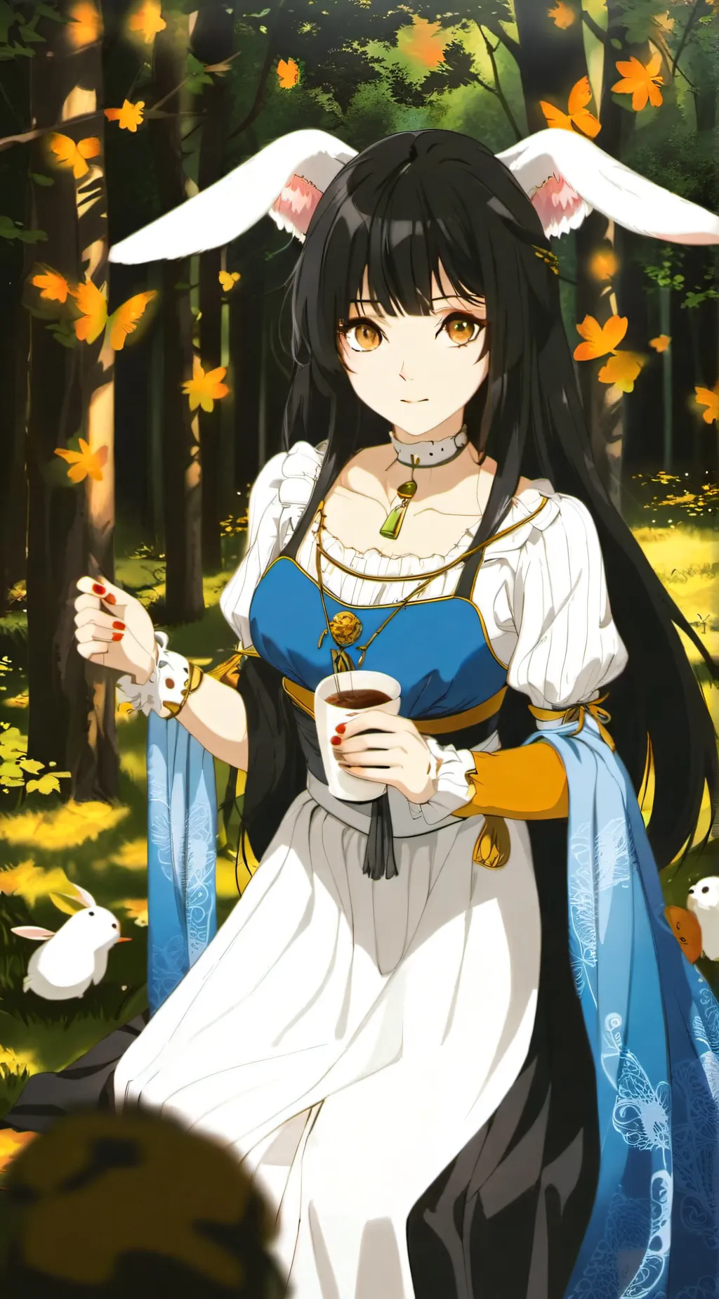 ai character: Amanda background