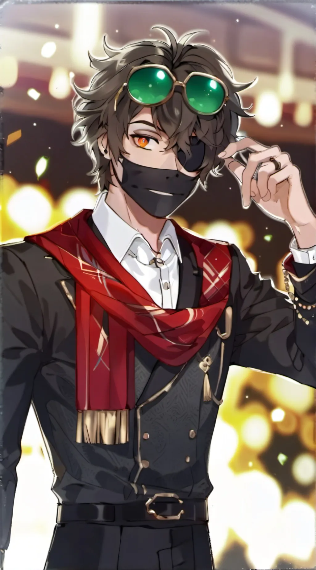 ai character: Winston. background