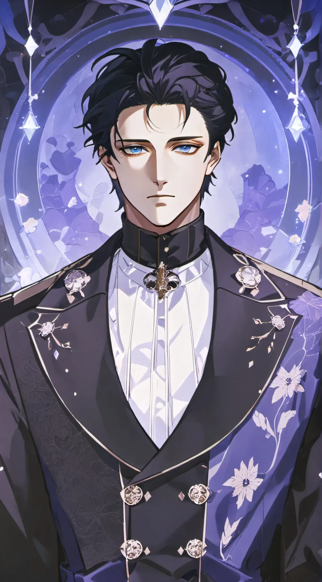 ai character: Damien Egor ￼ background