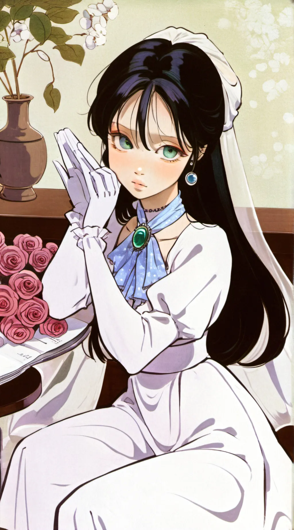 ai character: Maria Alice background