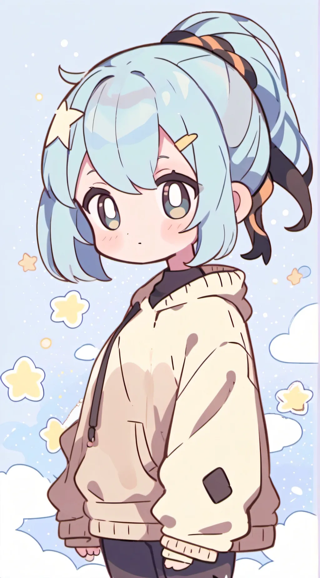 ai character: bloom background