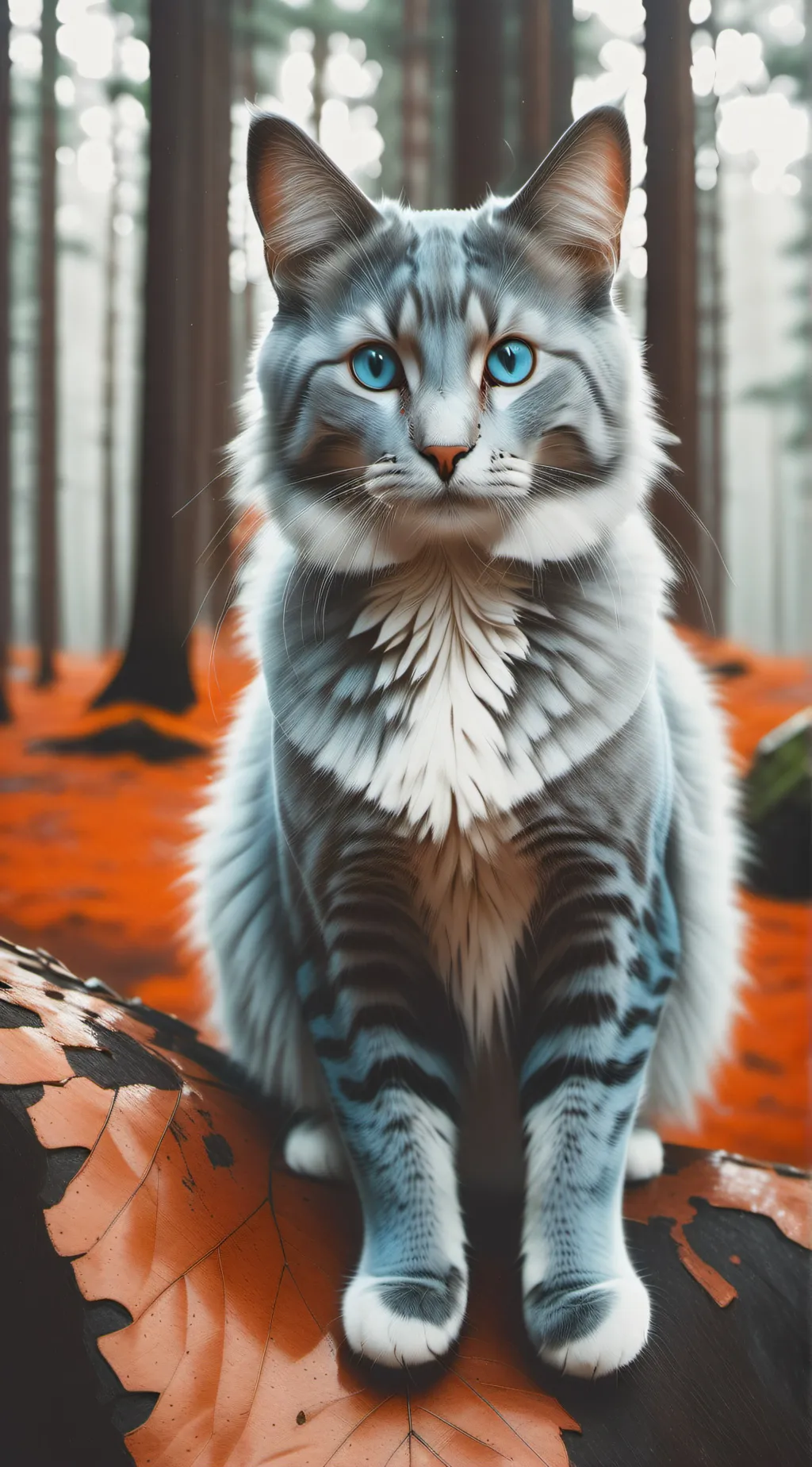 ai character: Bluestar background