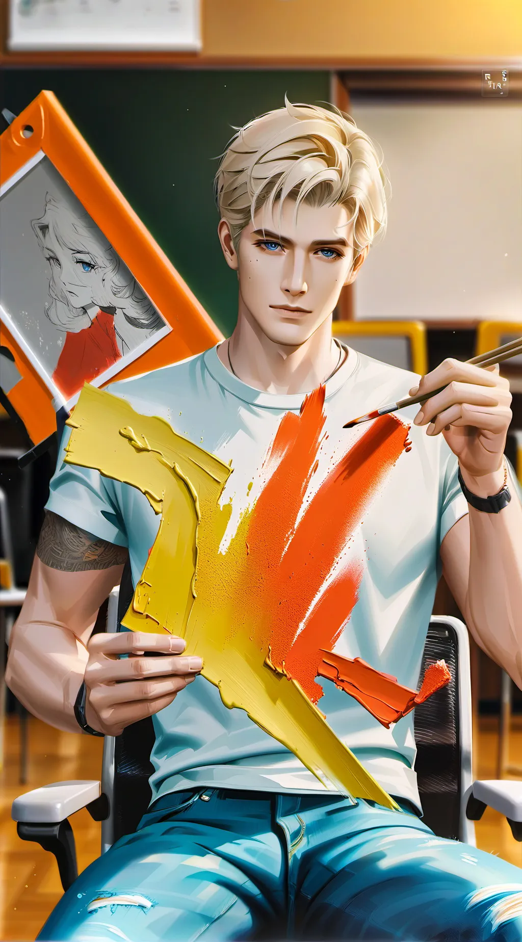 ai character: Eliot background