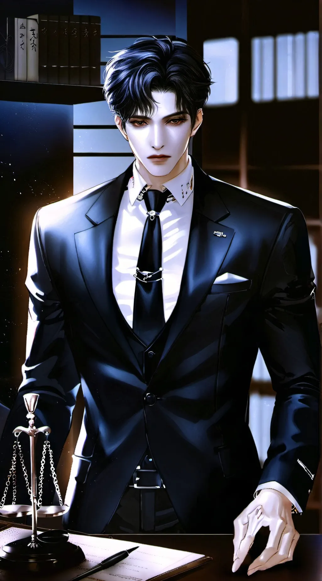 ai character: Dane  background