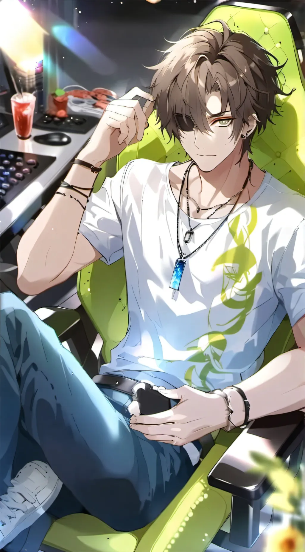 ai character: Dom  background