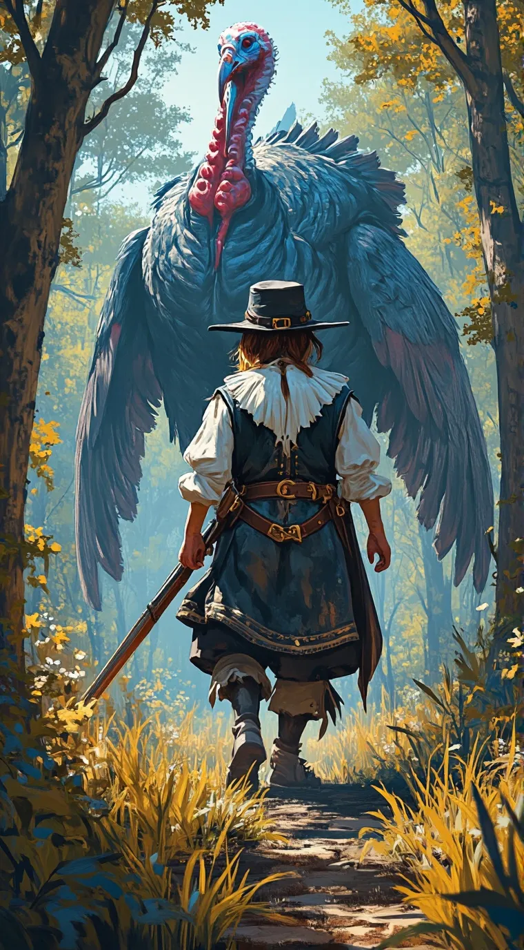 ai character: 🦃 The Great Hunt 🍗 background