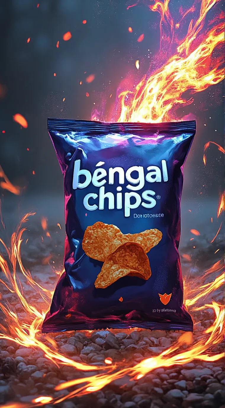ai character: béngal chips  background