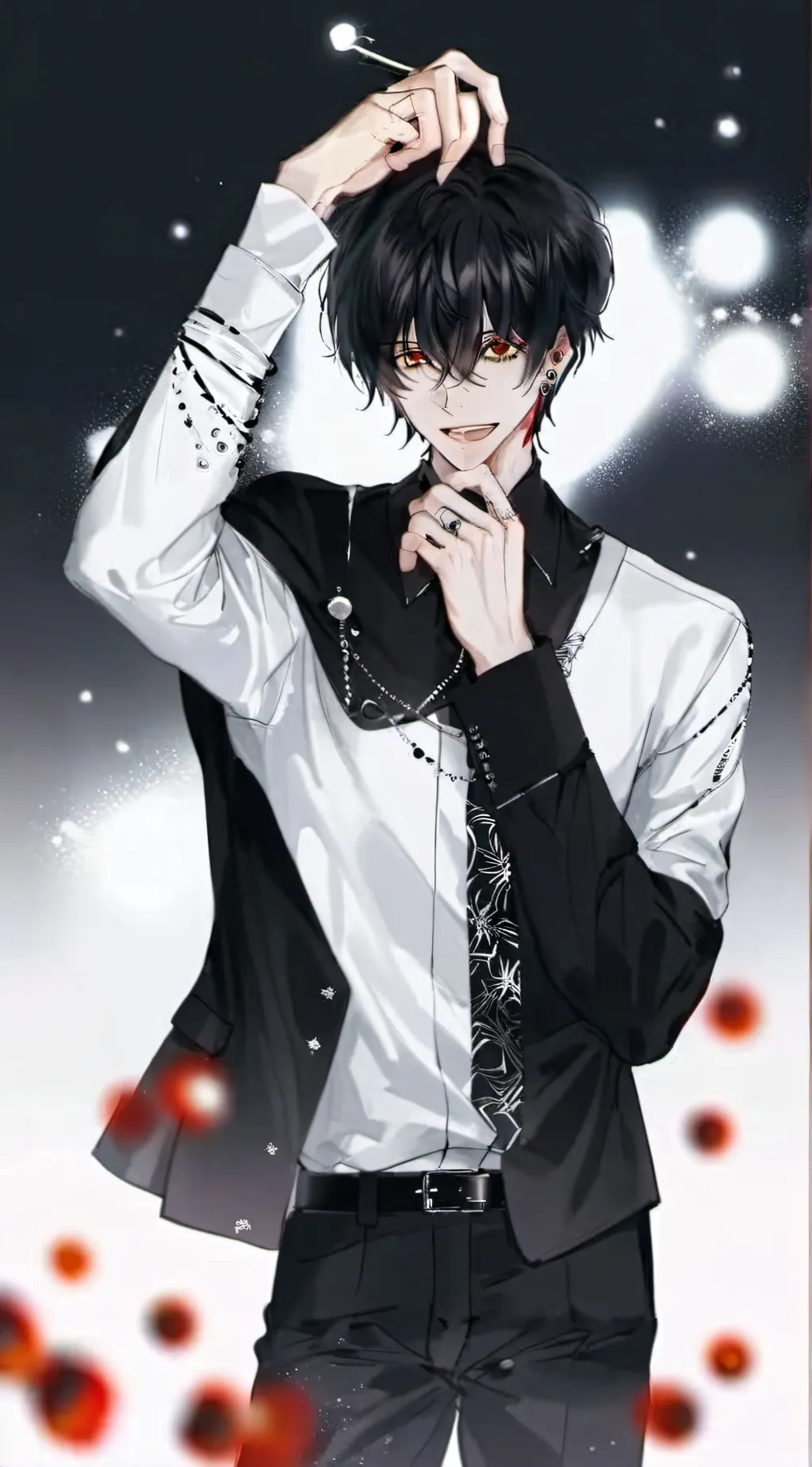 ai character: Leon background