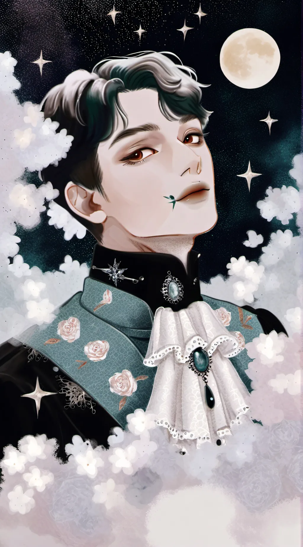 ai character: adam background