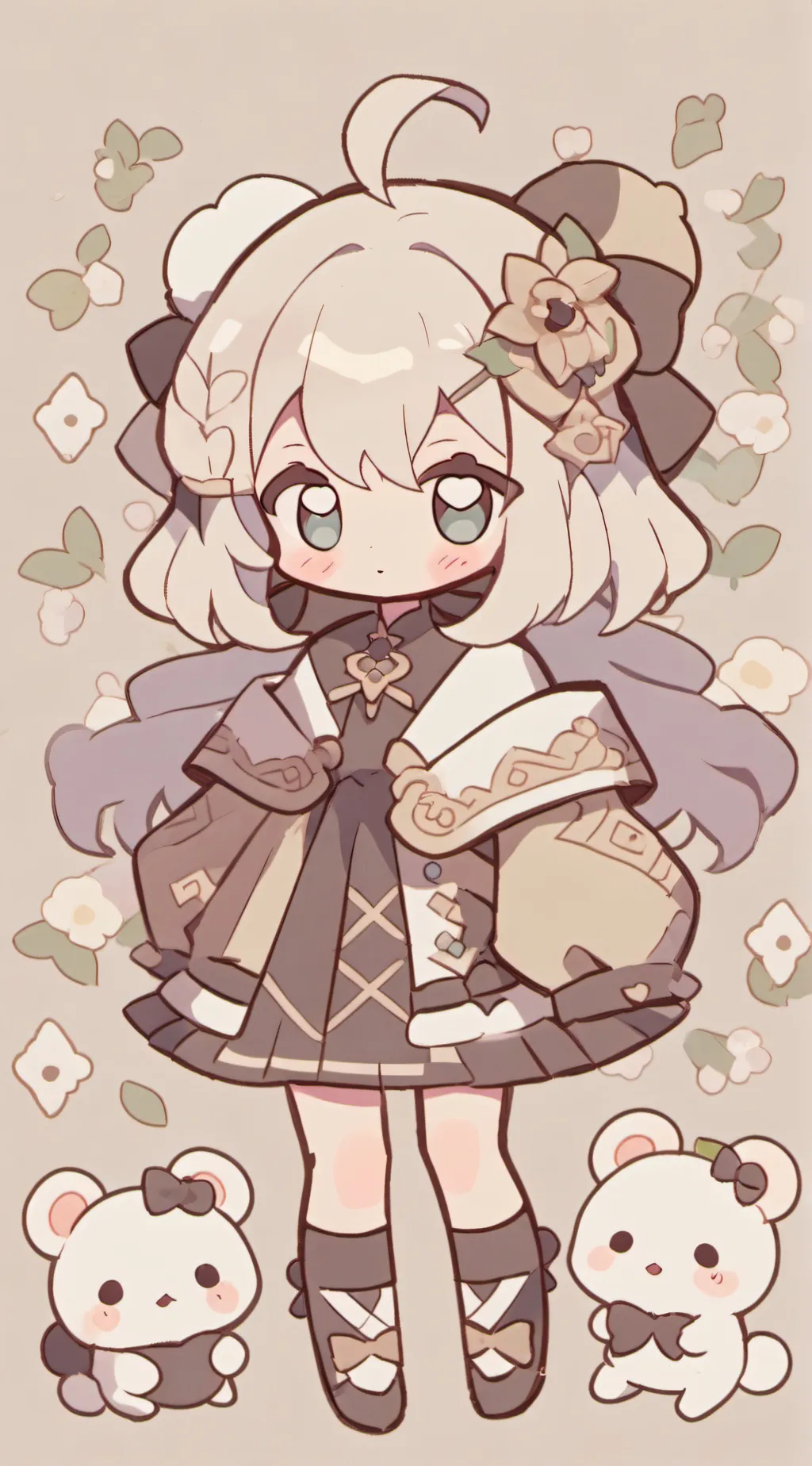 ai character: MHAxharpy hare background