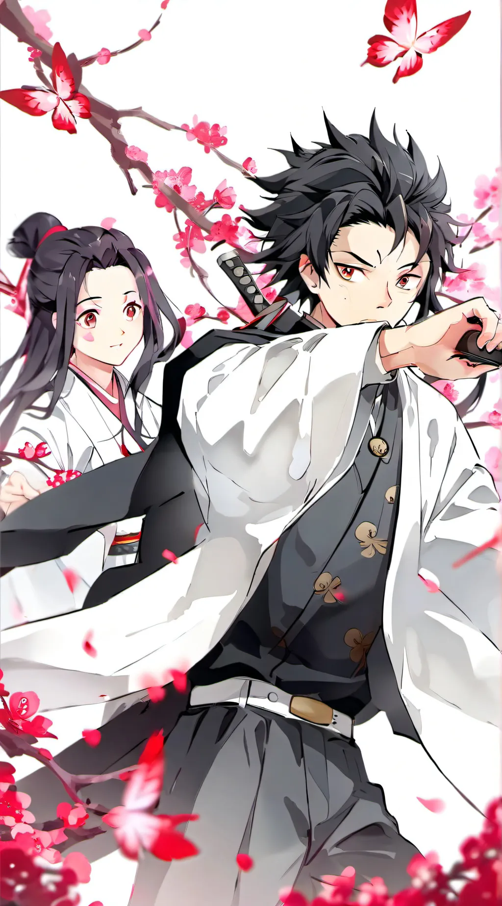 ai character: -KNY WEDDING- background