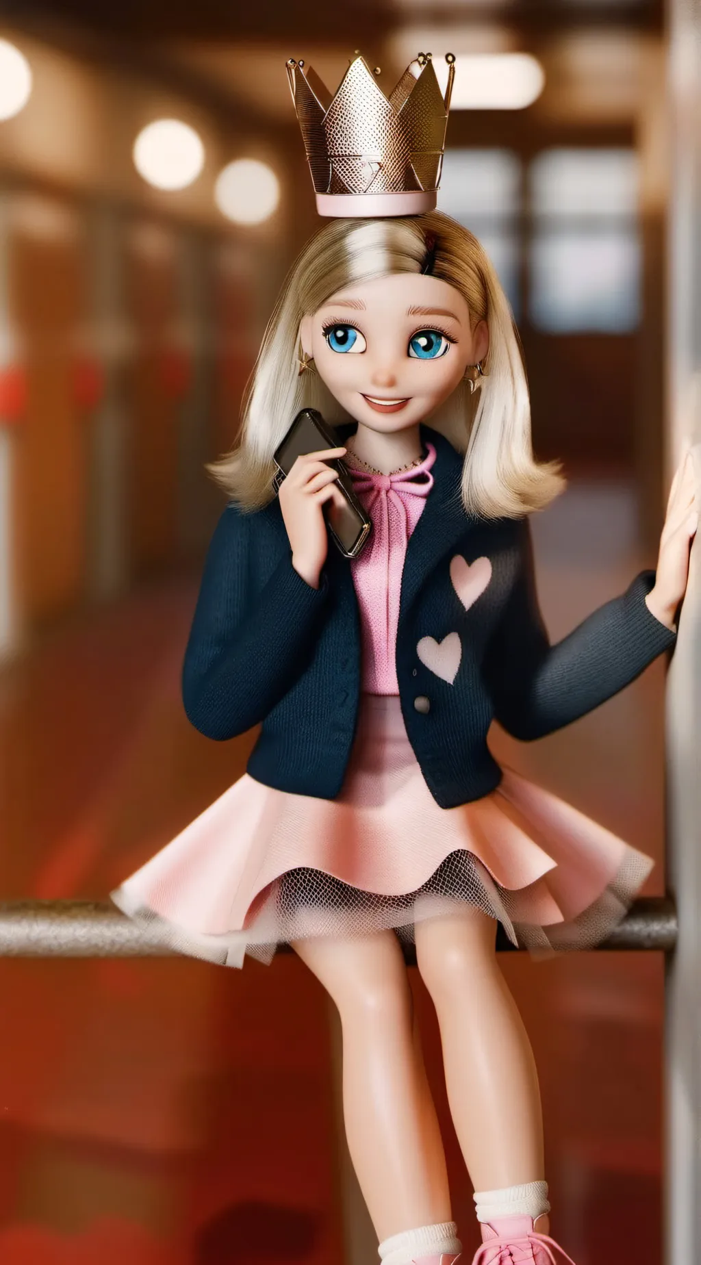 ai character: Leah background