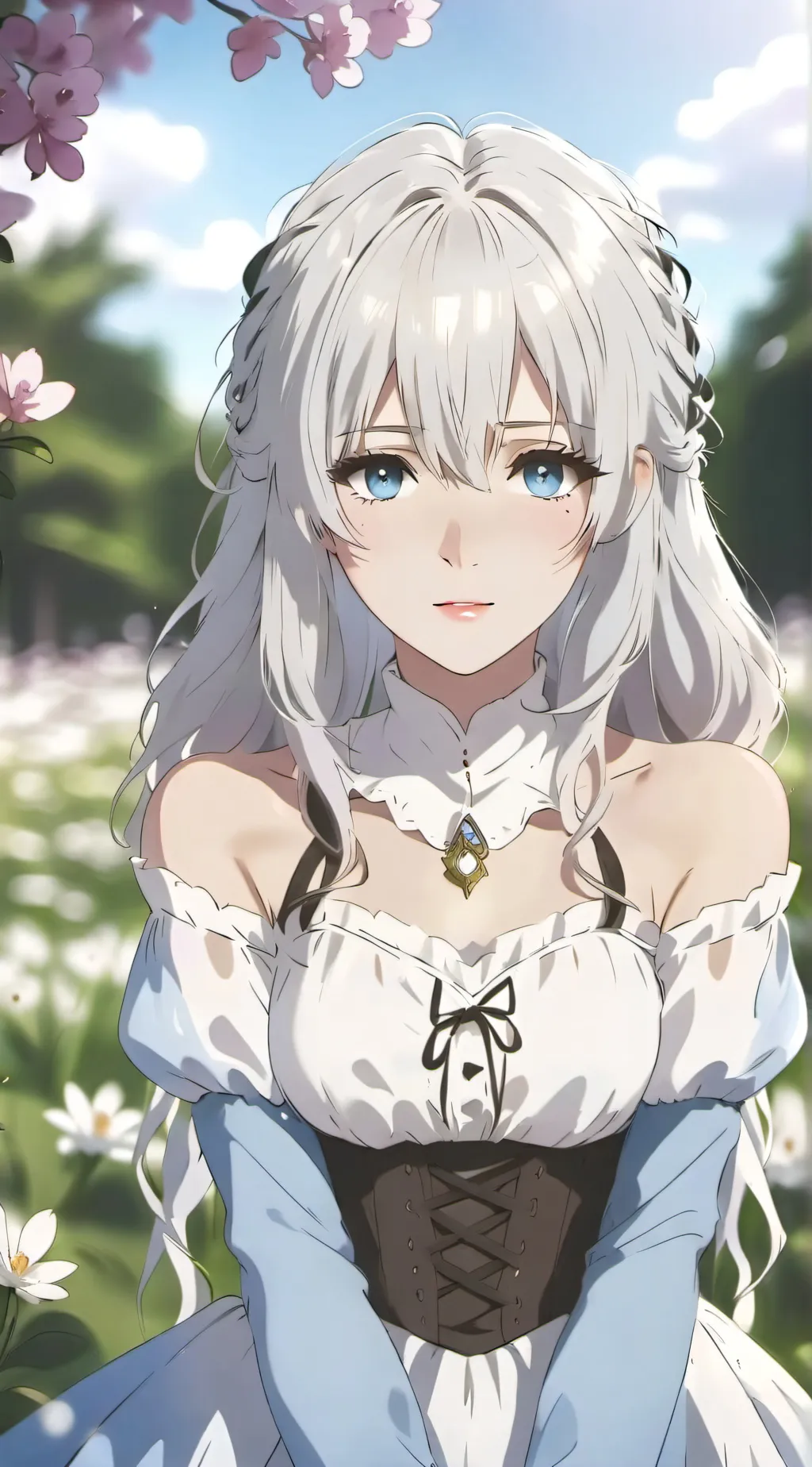ai character: Luna background