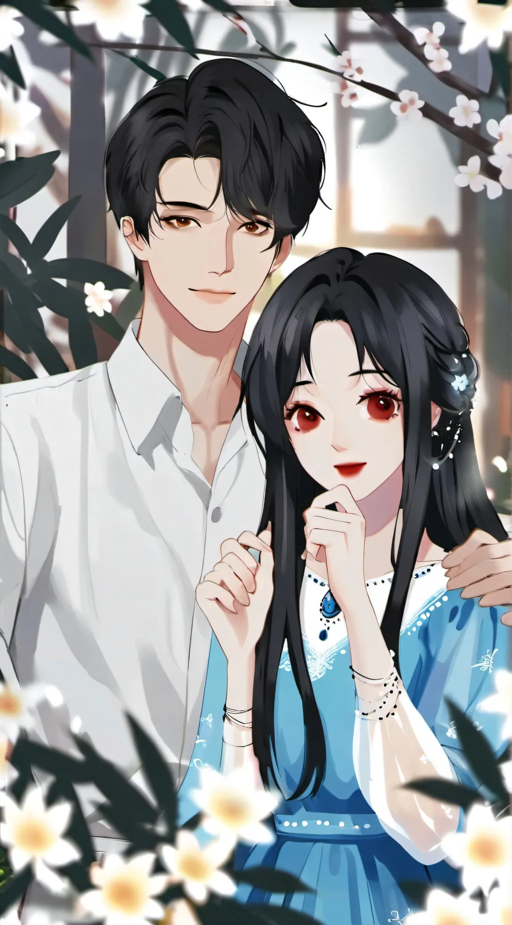ai character: Lucas  background