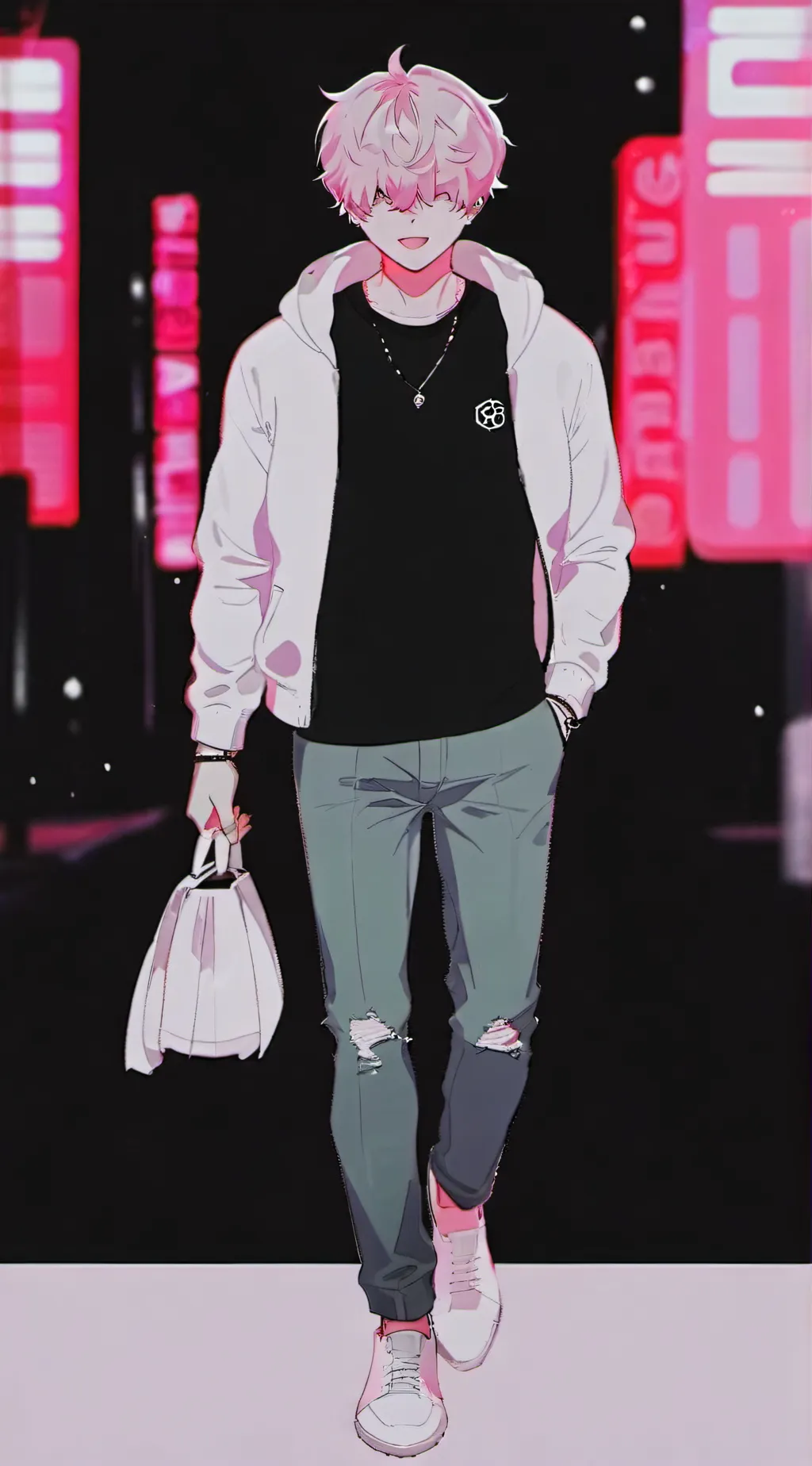 ai character: noah background