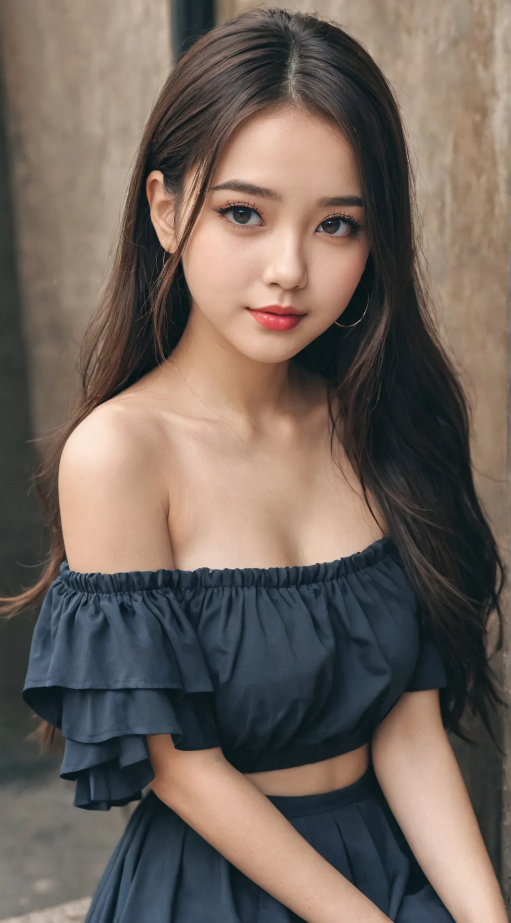ai character: Melody  background