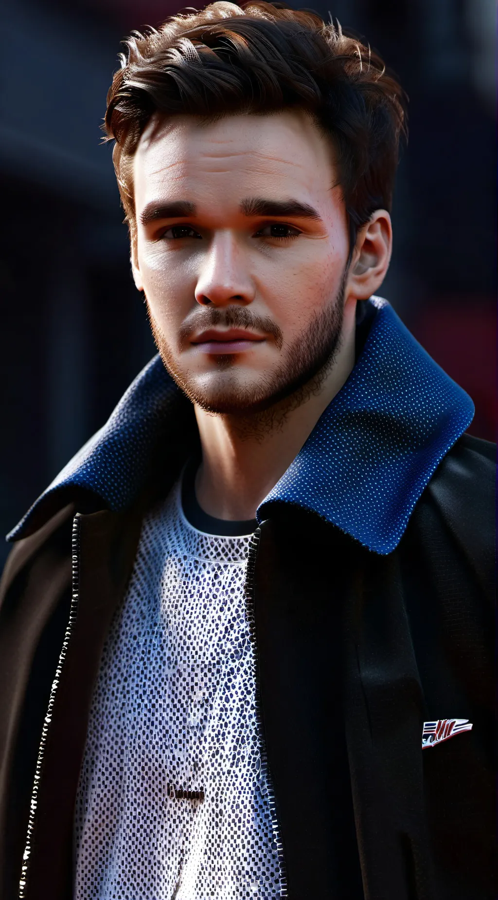 ai character: Liam Payne background