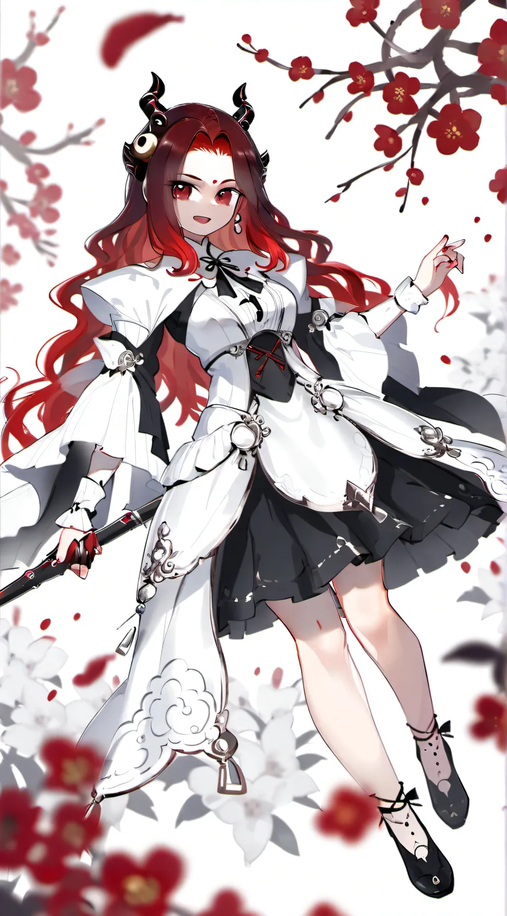 ai character: Maëlys  background